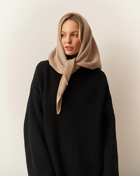 WSB22121-3 Косынка, Бежевый