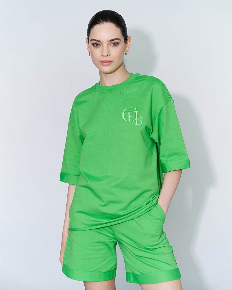 SF22180 Футболка, Зеленый