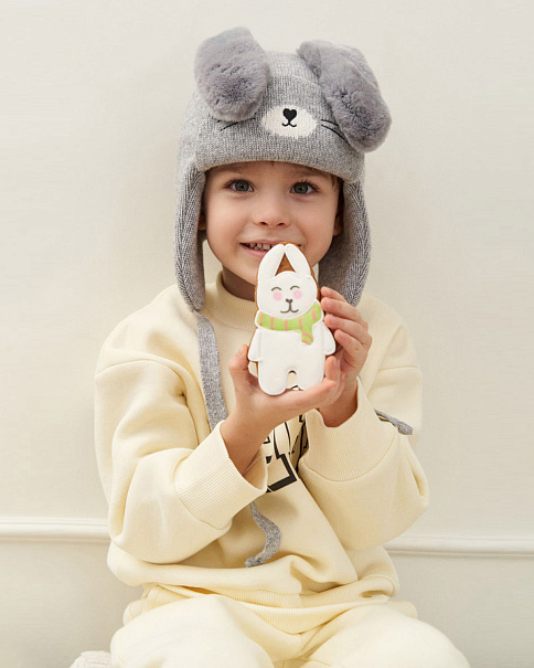 WH23124 Шапка, Серый