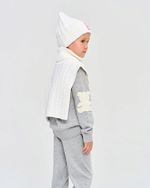 WH26033 Шапка, Белый