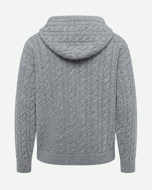 WC26151-1 Кардиган, Серыймеланж