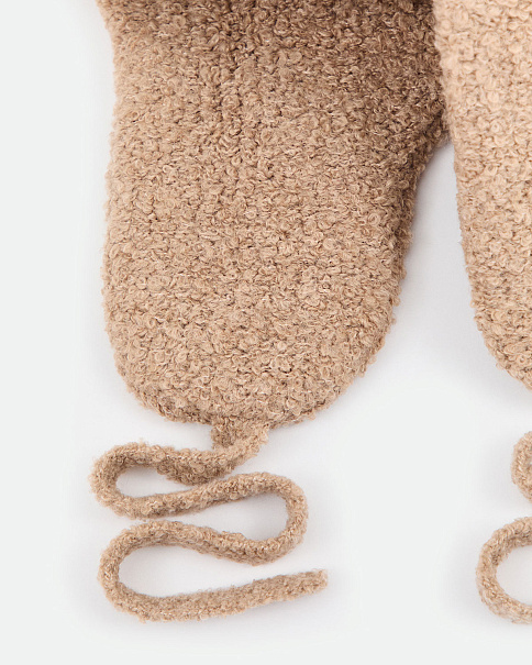 WH26016 Шапка-Ушанка, Бежевый