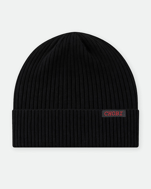 SH26036 Шапка, Черный