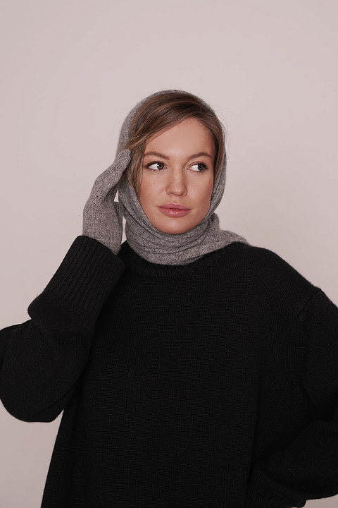 WSB22121-3 Косынка, Серый