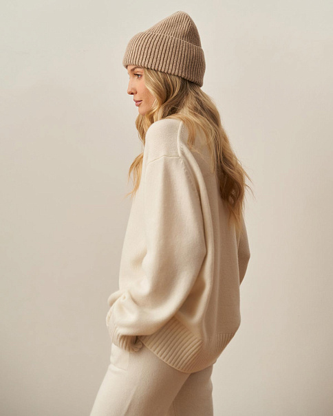 WJ23012 Свитер, Белый