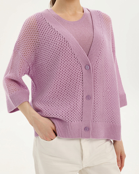SC25115 Кардиган, Св.Сиреневый