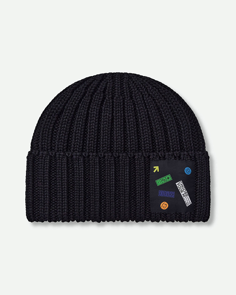 WH26060-1 Шапка, Черный