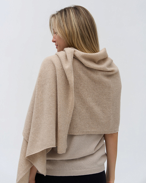 WSB3210 Шарф, Бежевый