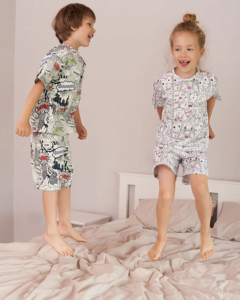 UW23181 Шорты, Молочный