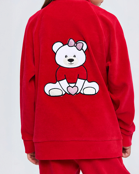 WC26112 Толстовка, Красный