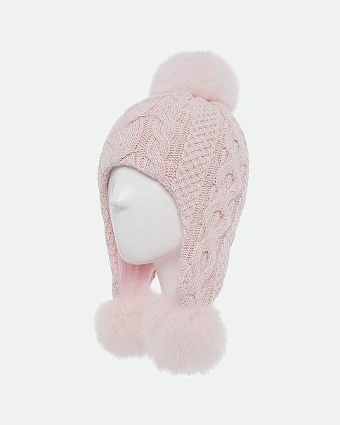 WH23049 Шапка, Св.Розовый