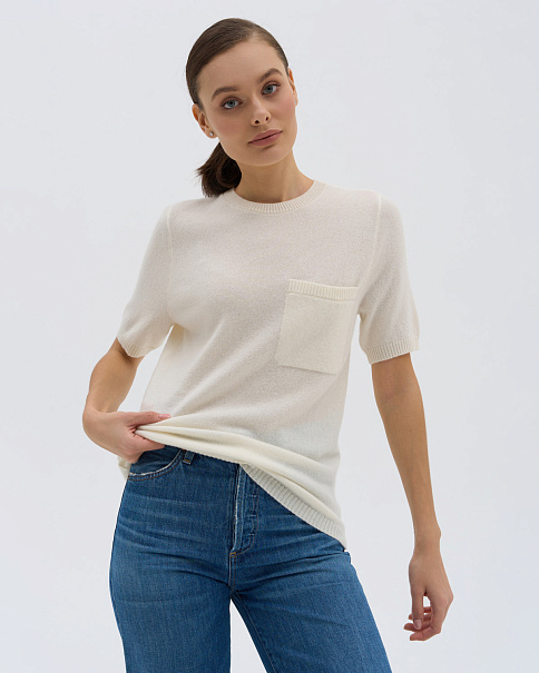 WF23038 Футболка, Белый