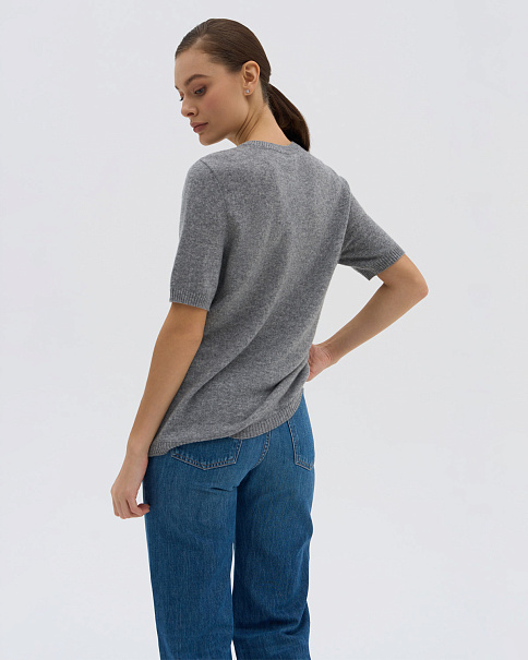 WF23038 Футболка, Серыймеланж