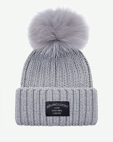 WH25067 Шапка, Серый