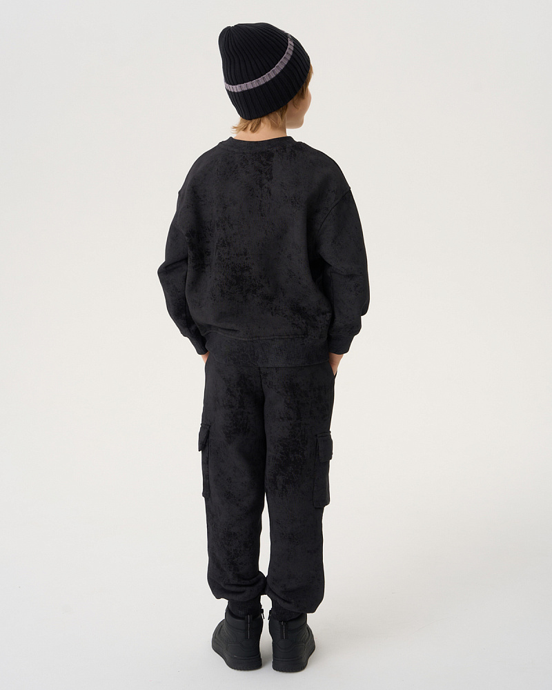 SH25043-1 Шапка, Черный