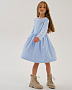 WD24061-1 Платье, Голубой