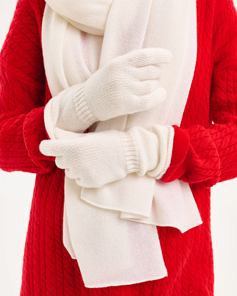 WSB3210 Шарф, Белый