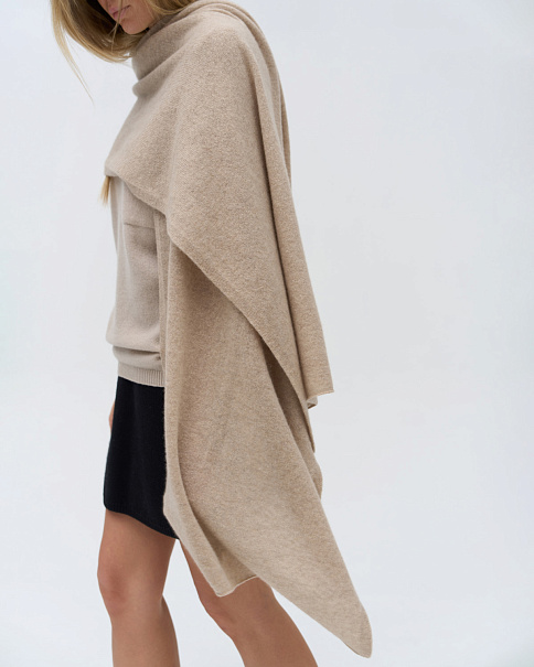 WSB3210 Шарф, Бежевый