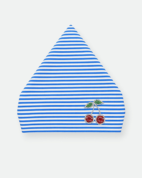 SH26049-1 Косынка, Белый-синий