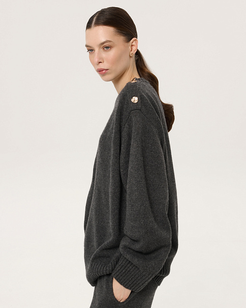 WJ26161 Джемпер, Графит