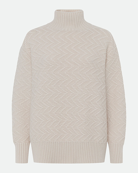 WJ25155 Свитер, Св.Бежевый