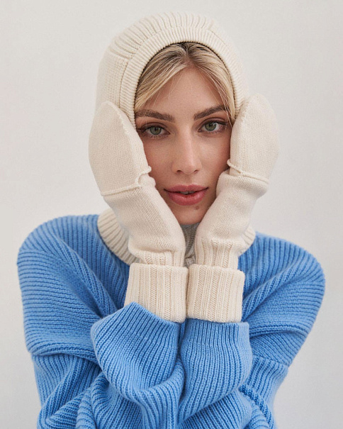 WPB23142 Перчатки, Белый