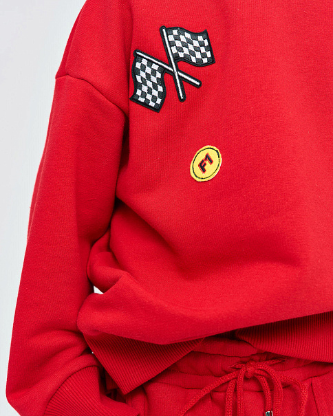 WJ26117 Толстовка, Красный