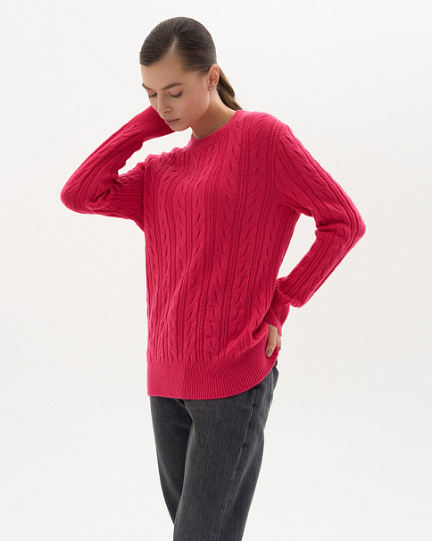 WJ23028 Джемпер, Пинк