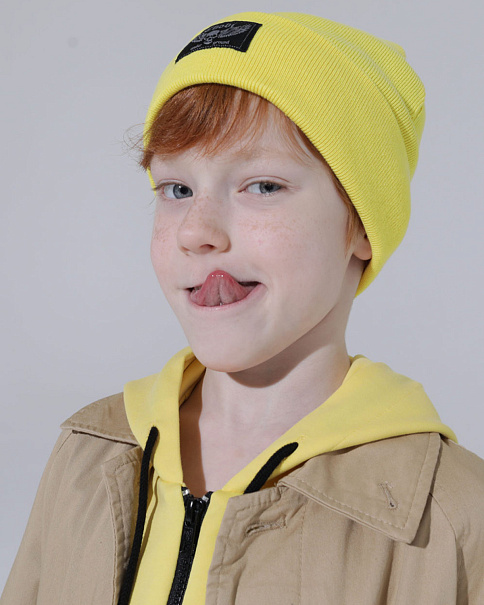 SH22061 Шапка, Желтый