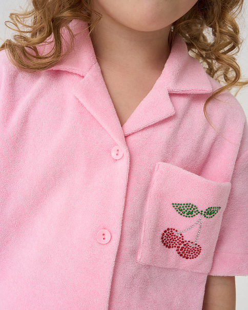 SJ24065 Рубашка, Розовый