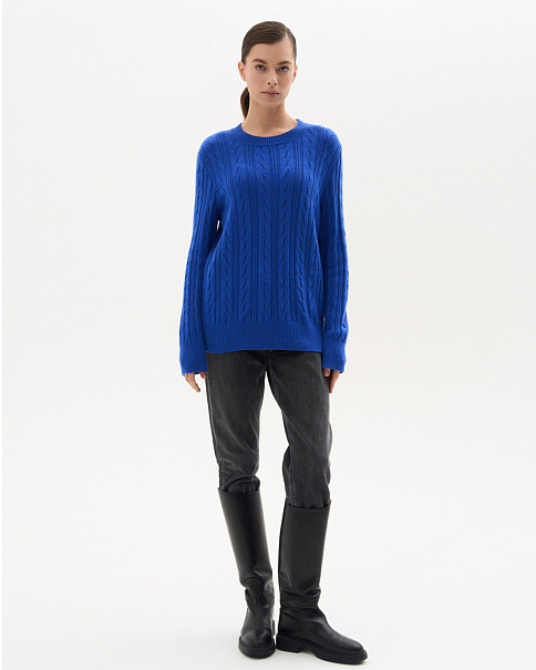 WJ23028 Джемпер, Индиго