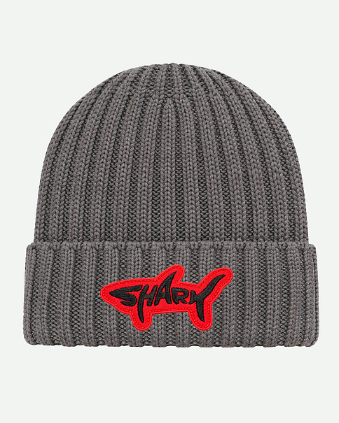 SH26025 Шапка, Серый