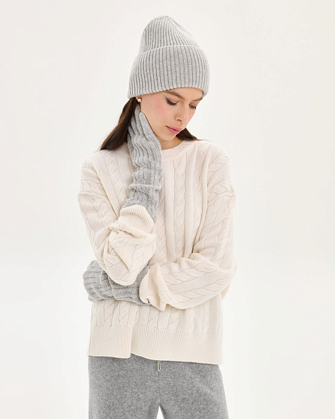 WJ26156-2 Джемпер, Белый