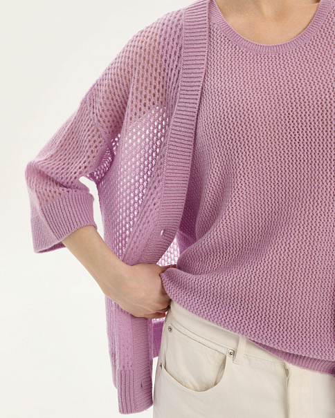 SC25115 Кардиган, Св.Сиреневый