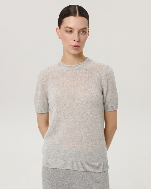 SF25115 Футболка, Св.Серый