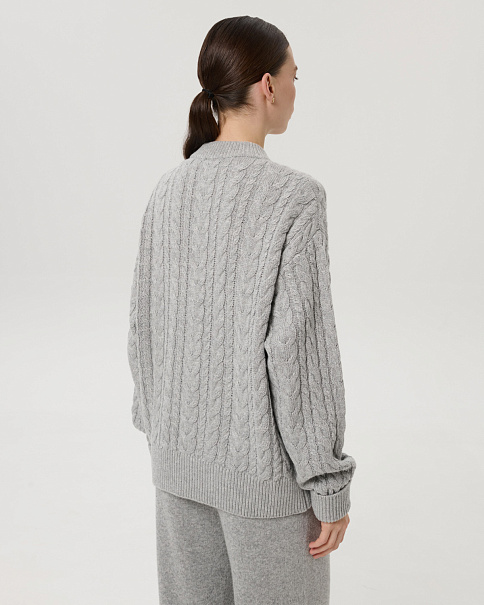 WC26152 Кардиган, Серый