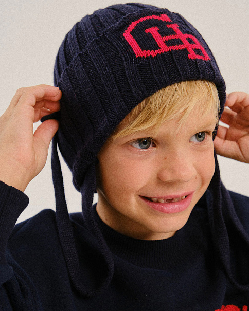 WH23093-1 Шапка, Синий