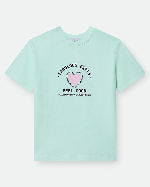 SF26003 Футболка, Св.Зеленый