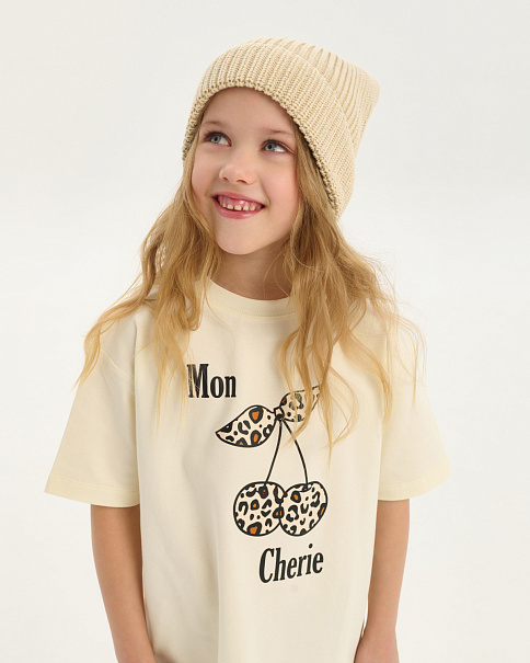 SH26014 Шапка, Бежевый