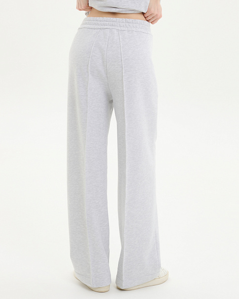 SL24175-25 Брюки, Серыймеланж