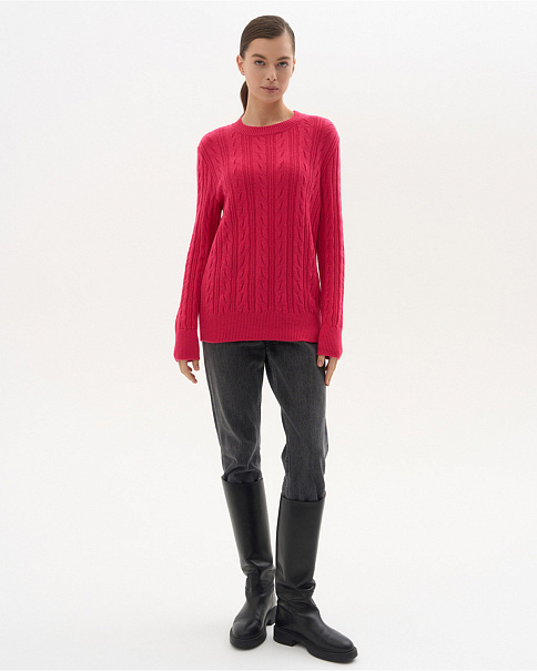 WJ23028 Джемпер, Пинк