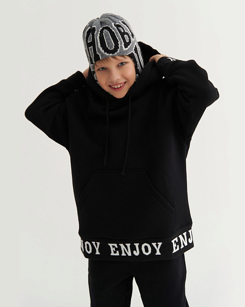 WJ21153 Толстовка, Черный