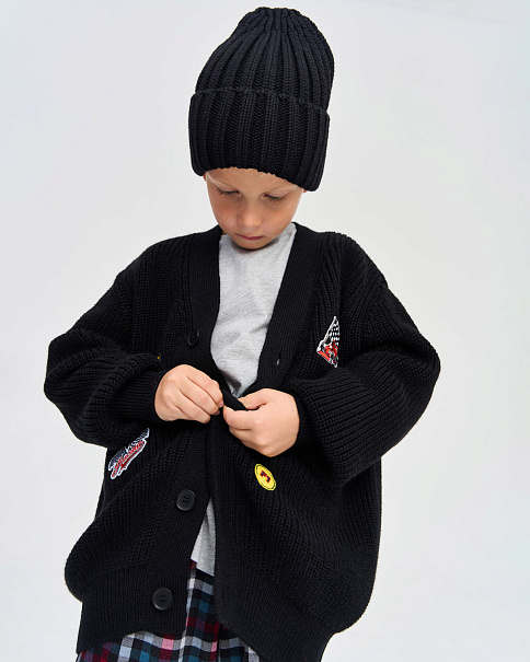 WHB21067-1 Шапка, Черный