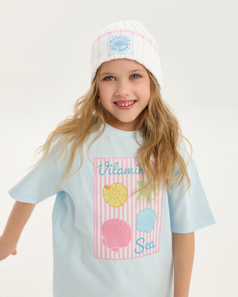 SH26018 Шапка, Белый