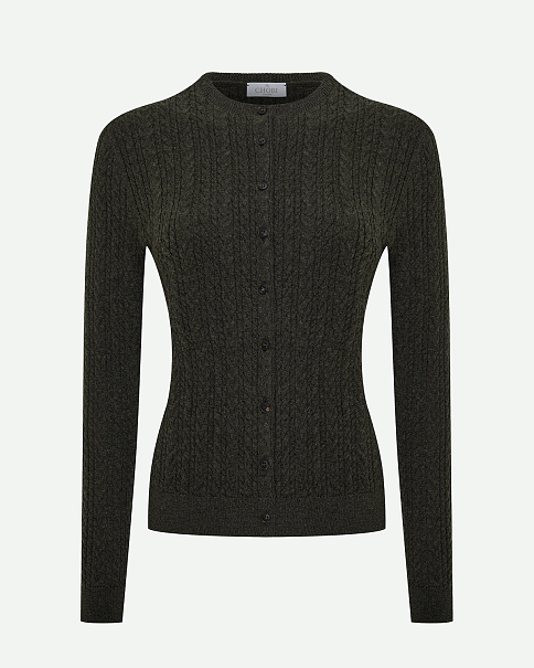 WC26153-2 Кардиган, Хаки