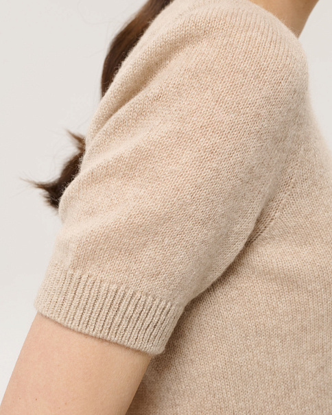 SF25115 Футболка, Бежевый