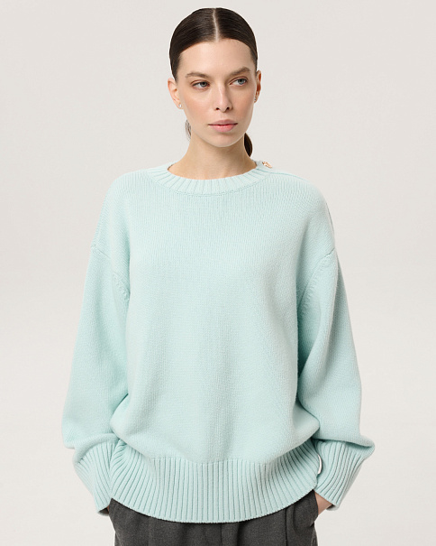 WJ26161 Джемпер, Мятный