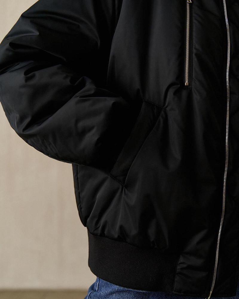 WC24124-1 Бомбер, Черный