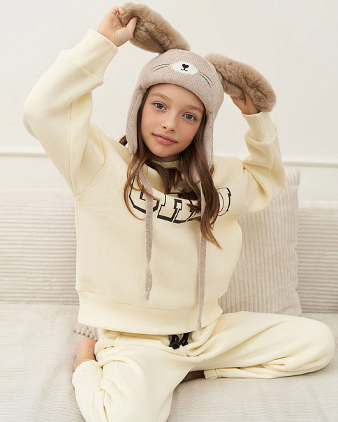 WH23124 Шапка, Бежевый