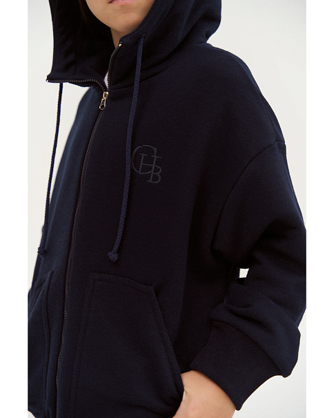 WJ23201 Толстовка, Тм.Синий